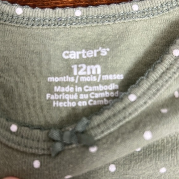 Baby Girl Winter Bundle | 12 Month Long Sleeve and Fleece Pants - Picture 8 of 12